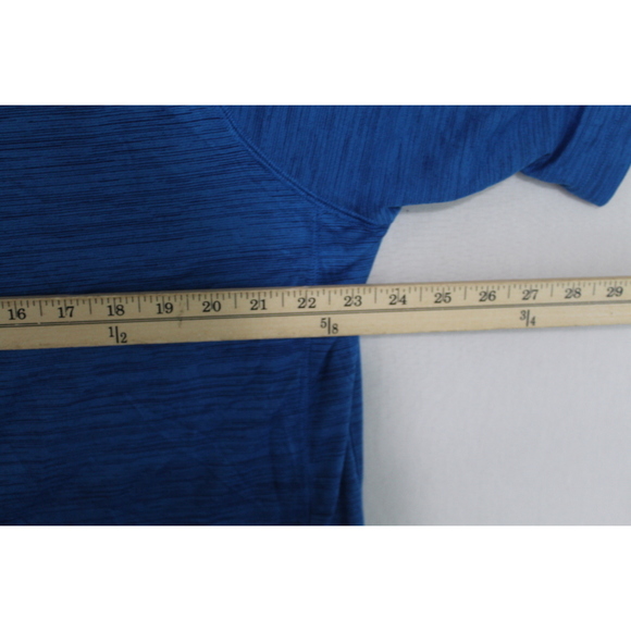 Reebok Men Blue Tee Shirt Active Running Casual Size 2XL - Picture 5 of 8